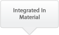 arrow matrix integrated in material